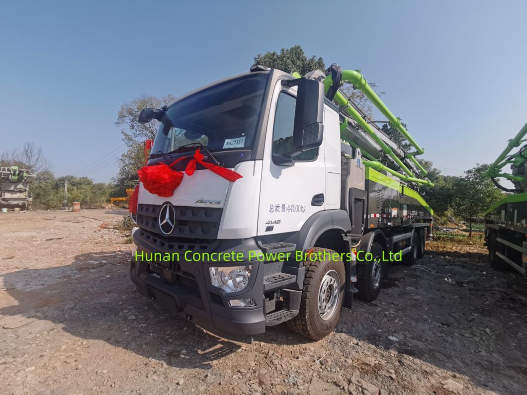 2022 Zml 56m Concrete Pump Truck Concrete Boom Pump