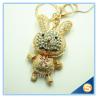 Buy cheap Cute Cartoon Rhinestone Rabbit keychain for Valentine's Day Gift from wholesalers
