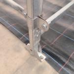 Durable Abs Soilless Culture Ebb Flow Seedling Greenhouse Rolling Benches For