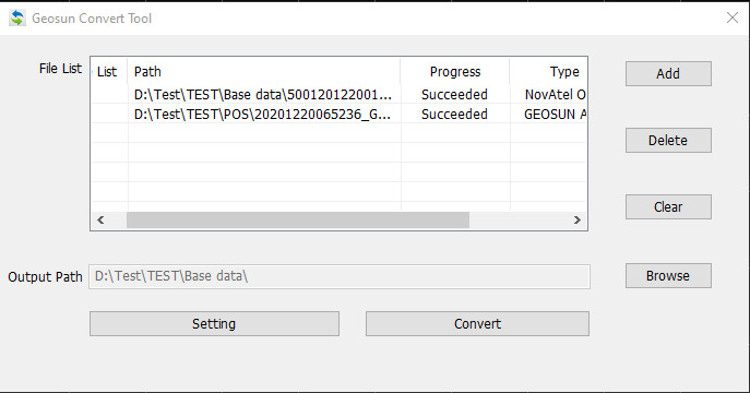 Positioning Altitude Aerial Photogrammetry Trajectory Process Software
