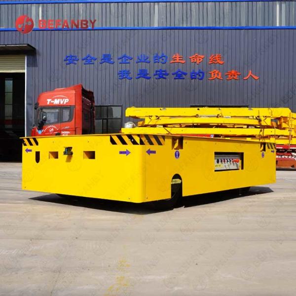 Buy cheap Large Capacity Trackless Transfer Carts In Steel Factory from wholesalers