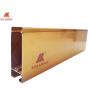 Buy cheap Extrusion Aluminum Door Profile Ultra Thin Anodized Gold Doors Windows from wholesalers