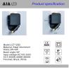 Buy cheap Wall lamp modern bedroom study lens acrylic shade wall light led simple living room lamp creative hotel bed from wholesalers