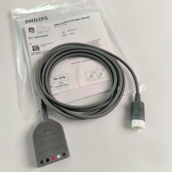 Buy cheap PHILIP Original Efficia 3/5 ECG Trunk Cable, AAMI/IEC. REF 989803160641 from wholesalers