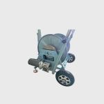 Electric Plate Type Self Winding Winch Gray Color 2000 meter Depth 220V