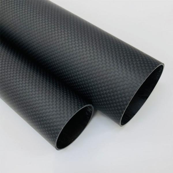 Buy cheap Customized 3K Twill Carbon Fiber Tube Roll Wrapping Large Diameter from wholesalers