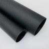 Buy cheap Customized 3K Twill Carbon Fiber Tube Roll Wrapping Large Diameter from wholesalers