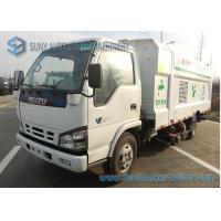 Buy cheap Isuzu 4 X 2 5000L Vacuum Road Sweeping Truck 2000KG Loading Capacity product