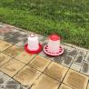 Buy cheap Modern Thick Plastic Poultry Feeder Sturdy Durable Capacity 2.5L from wholesalers