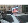 Buy cheap Aluminum LED Car Display , 5000-6000cd Brightness Taxi Top Led sign from wholesalers