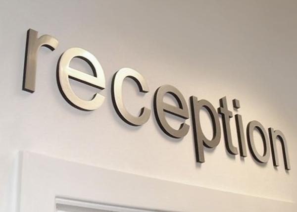 Buy cheap Company Stainless Steel Sign Letters Not Rust Lightweight With Metallic Texture from wholesalers