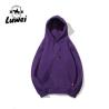 Buy cheap Streetwear Knitted Blank Custom Logo Cotton Black 320g Fitted Gym Over Size Pullover Tracksuit Mans Hoodies from wholesalers