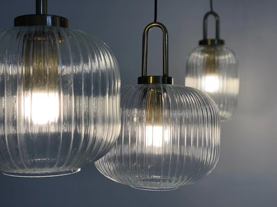 Mid century pendant light retro design glass lampRestaurant Hotel Simple Decorative Light(WH-AP-602)