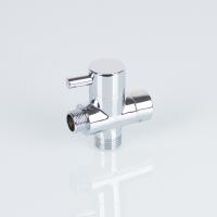 Buy cheap Copper Chromed Water Flow 13mm 10°C T Angle Valve product
