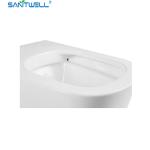 SWJ0825 Sanitwell Bathroom WC White Toilet Bowl Rimless Flush Wall HUng Toilets