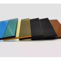 Buy cheap 4mm 5mm Tinted Tempered Glass Toughened Glass For Window Construction And product