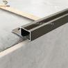 Buy cheap Tile Trim For Tile Brown Aluminum Alloy Stair Nosing Tile Trim Anti Slip Stair Strips from wholesalers