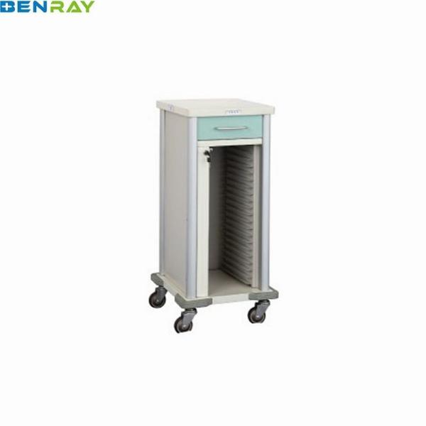 Buy cheap Steel patient record trolley from wholesalers