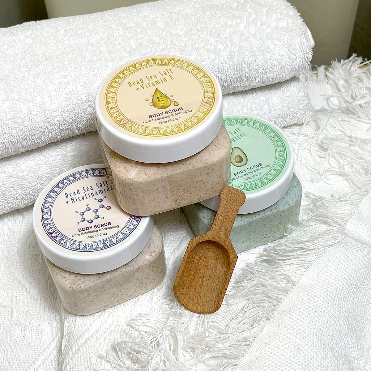 Private Label Natural Sea Salt Organic Scrubs Sugar Body Scrub Body
