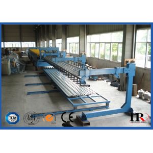 Customized Metal Deck Roll Forming Machine With Mechanical Decoiler