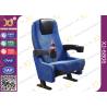 Buy cheap Blue Fabric Folding VIP Cinema Seating , Plastic Theater Seats from wholesalers