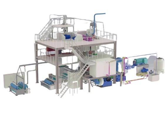 Buy cheap Streamline Non Woven Fabric Production Line from wholesalers