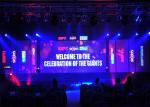 High Flatness 1920Hz P4.81mm Indoor Rental LED Display 500*1000mm Cabinet Size