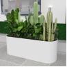 Buy cheap Modern decoration outdoor planters custom white flower pots from wholesalers