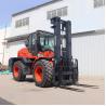 Buy cheap China 3.5 4 5 6 7 Ton Forklift Off Road 4WD 4X4 All Rough Terrain Forklift Diesel Truck from wholesalers