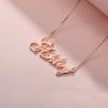 Buy cheap 0.07oz 1.8ft Custom Silver Necklaces OEM unisex Rose Gold Crown Necklace from wholesalers