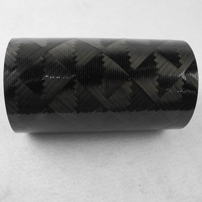 High Modulus Large Diameter Carbon Fiber Tube 200MM 3K Matte Twill Surface