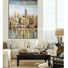 Buy cheap Contemporary Oil Paintings , Professional Modern Cityscape Wall Canvas Paintingon from wholesalers