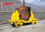 1-500t heat proof molten steel ladle battery power transfer car for steel plant