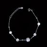 Buy cheap Origami Birds Plain Silver Bracelet / Simple Fine Fine Silver Bracelet from wholesalers