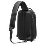 Solid Color Outdoor Travel Mens Sling Bag Multi Pocket Design Easy To Carry