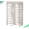 Buy cheap Indoor IP54 RS485 SUS304 Full Height Pedestrian Turnstiles from wholesalers