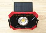 Outside Solar Powered Construction Lights 10W Rechargeable Led Work Light
