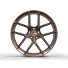 Buy cheap 18x7.5 5x120 Lightweight Wheels ET25 Brushed Brown Aluminum Alloy from wholesalers