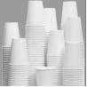 Buy cheap Leakproof 16oz Single Layer Disposable Tea Cups White Paper Cups And Lid from wholesalers