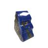 Buy cheap Christmas Tree Shape Cookie Tin Box Glossy Finish Holiday Cookie Tin from wholesalers