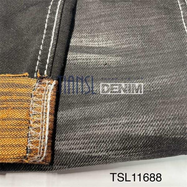 Buy cheap Multi Color Knitted Natural Denim Fabric Stretchy Jean Material 387gsm from wholesalers