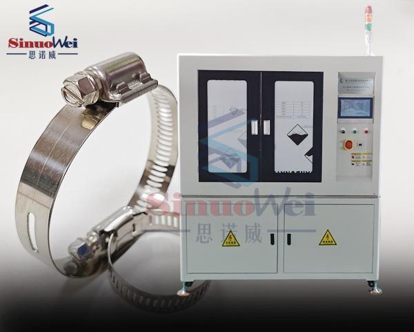 Buy cheap 2 Housing Hose Clamp Machine 1000 Pcs/Hour Hose Clamp Production Line from wholesalers