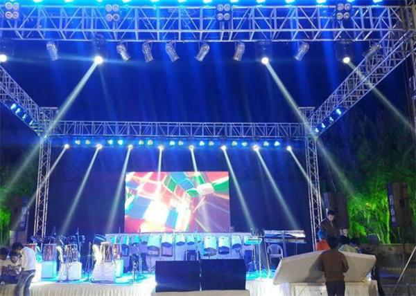Die Casting Aluminum Outdoor LED Screen Rental P6 Nationstar SMD2727 High