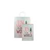 Buy cheap Fancy Decorative Printed Tiny Christmas Gift Bags Customized Logo Printing from wholesalers