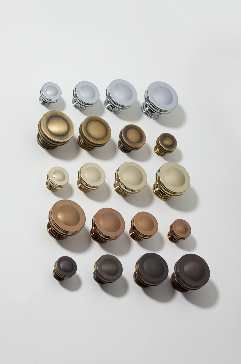 Living Room Forging Brass Cabinet Pull Handles With Strong Base