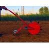 Buy cheap 3 Rows Farming Tools Equipment 3 Wheels Vegetable Seed Sowing Machine from wholesalers
