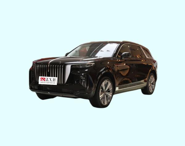 Buy cheap Cheapest price electric car made in China Spot luxury executive grade pure electric SUV Hong qi E-HS9 new Car from wholesalers