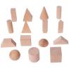 Buy cheap Wood Geometric Solids, Kids Wooden Shapes, Montessori Toys from wholesalers