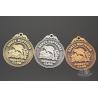 Buy cheap Custom Engraved 2D Model Medals Antique Gold / Silver / Copper Plating from wholesalers