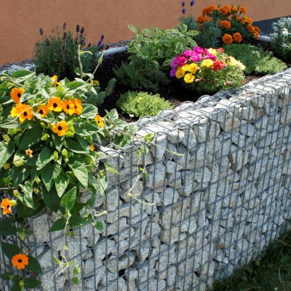 Buy cheap Welded Gabion Box Tiered Planter Sustainable Drainage Rust Resistant Garden Sculpture from wholesalers